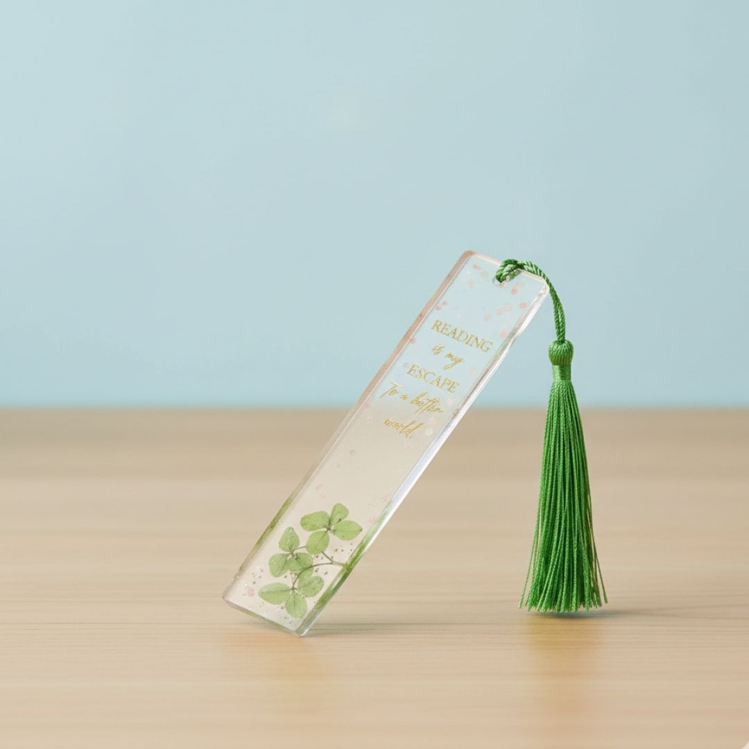Inspirational Resin Bookmark