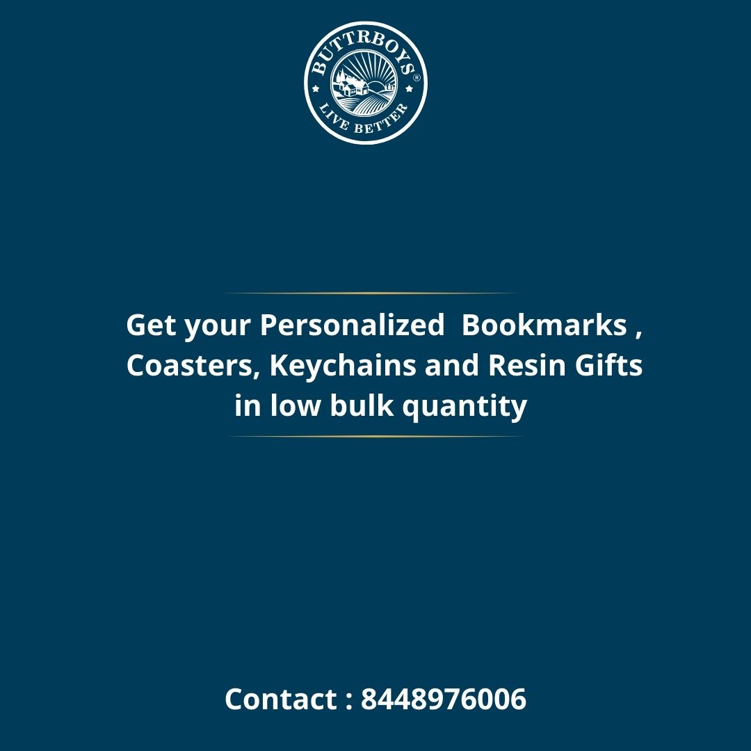 Floral Resin Bookmark