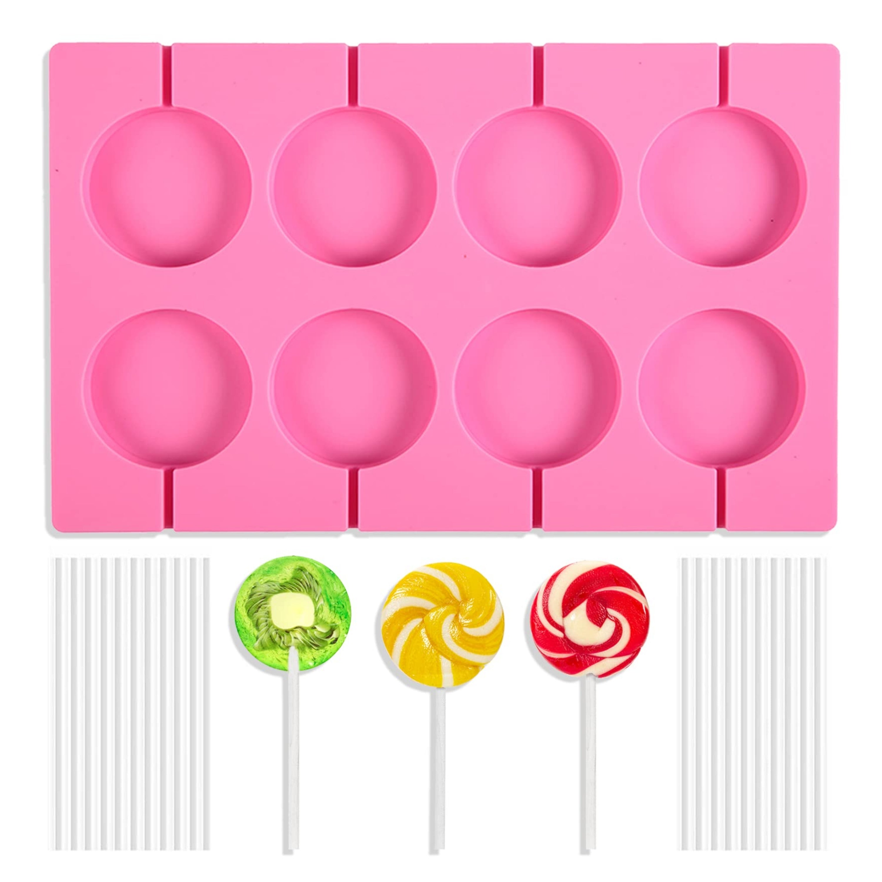 CANDY MOLD BIRTHDAY LARGE LOLLIPOP