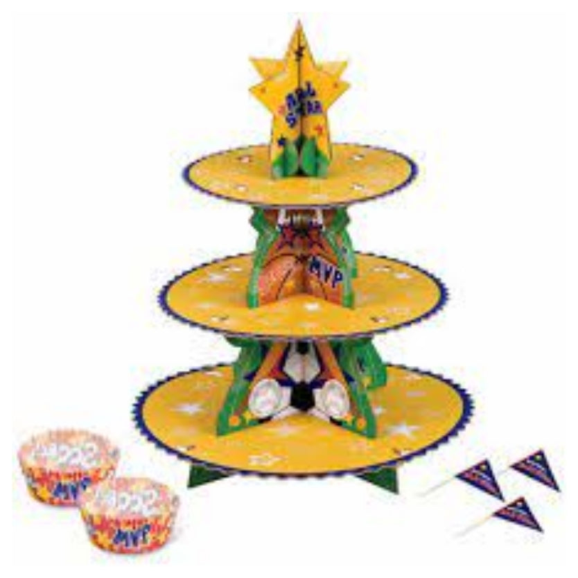 CUPCAKE STAND SPORTS KIT