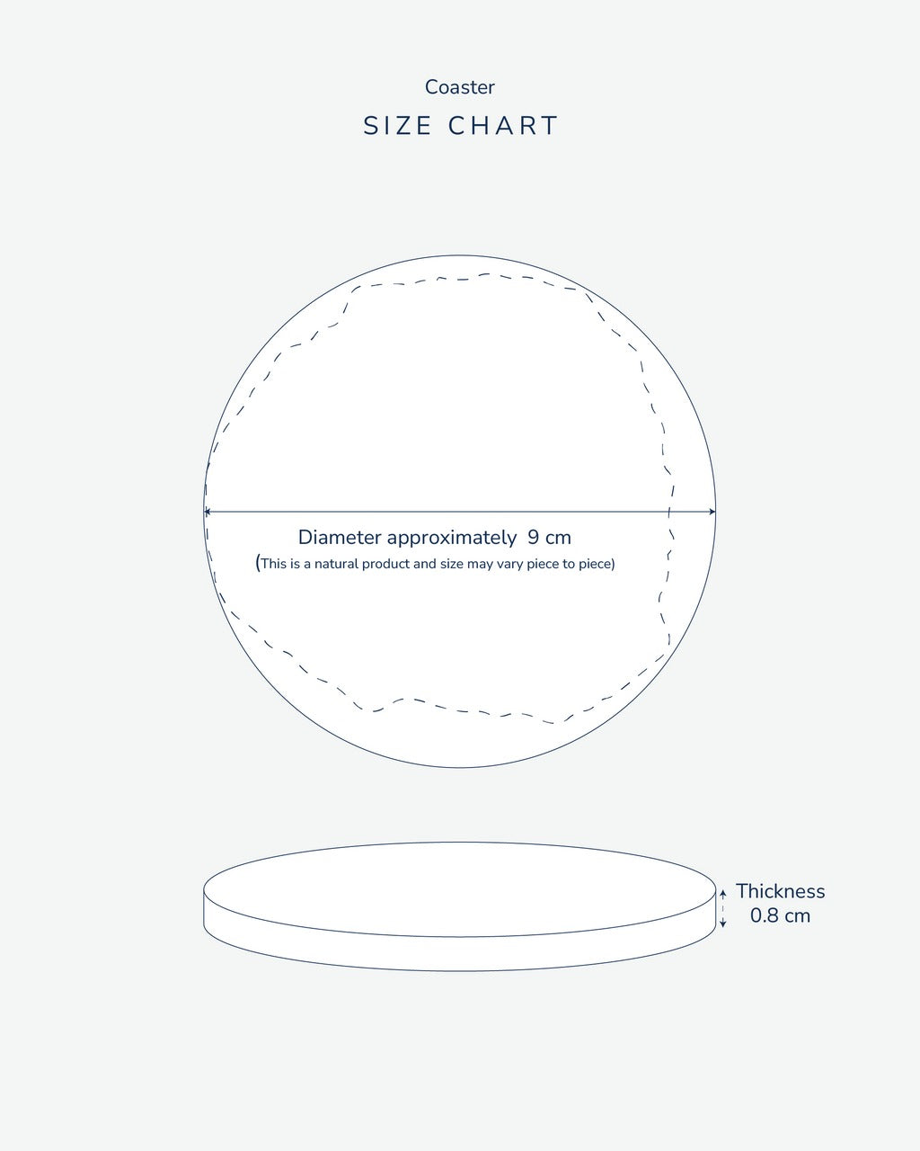 Rocco Natural Stone Coasters Pack of 4