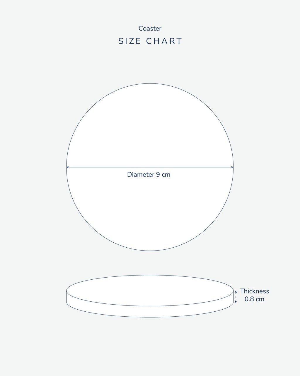 Ranthamore Hardwood Coaster set of 4