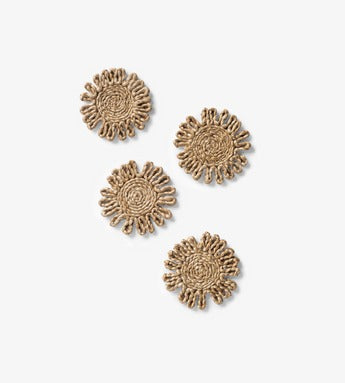 Sahara Jute Coasters Set of 4