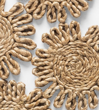 Sahara Jute Coasters Set of 4