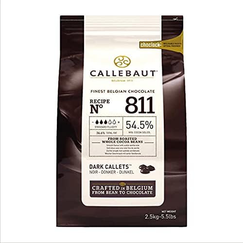 CALLEBAUT COUVERTURE CHOCOLATE DARK 2.5 KG