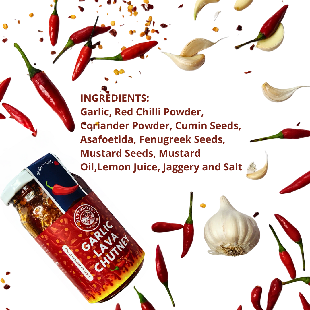 GARLIC LAVA CHUTNEY