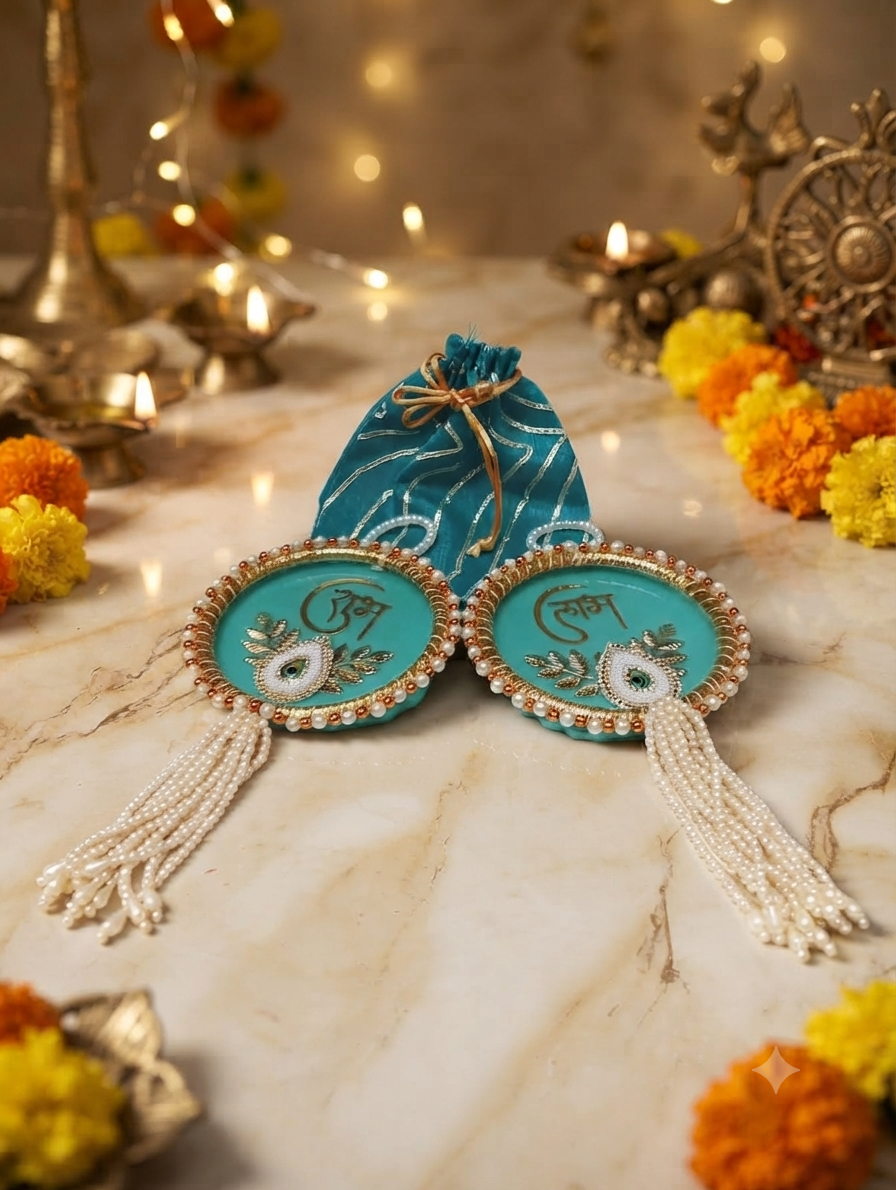 Shubh Labh Ornament Set