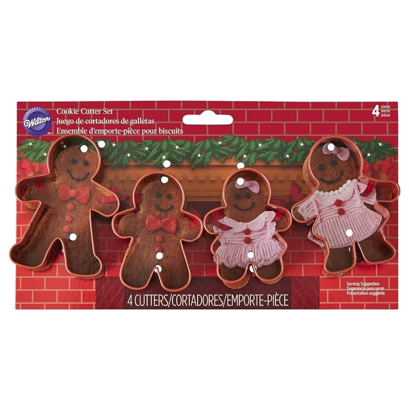 Gingerbread Family Cookie Cutter Set