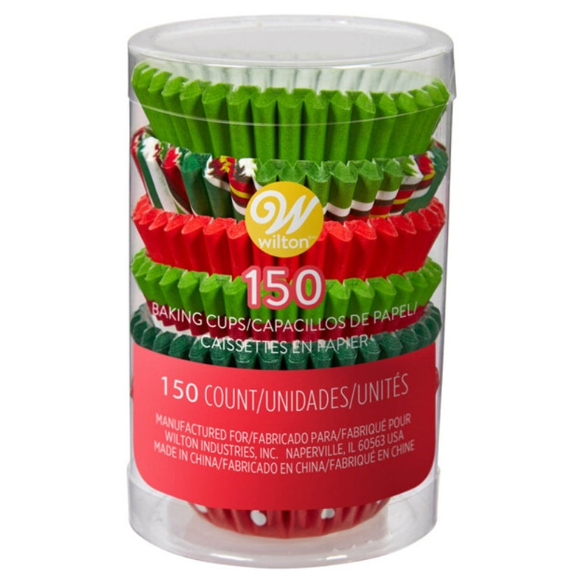 HOLIDAY MINI BAKING CUPS TUBE