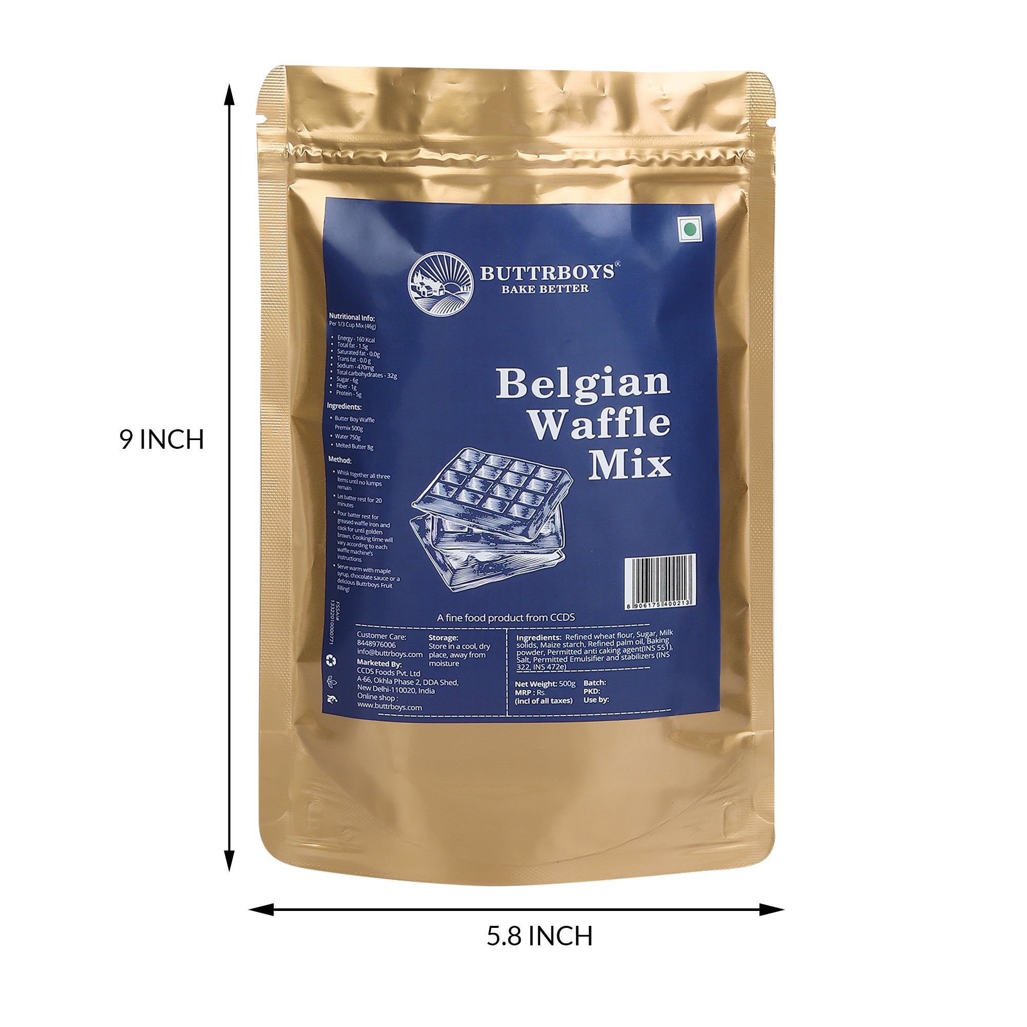 BELGIAN WAFFLE MIX