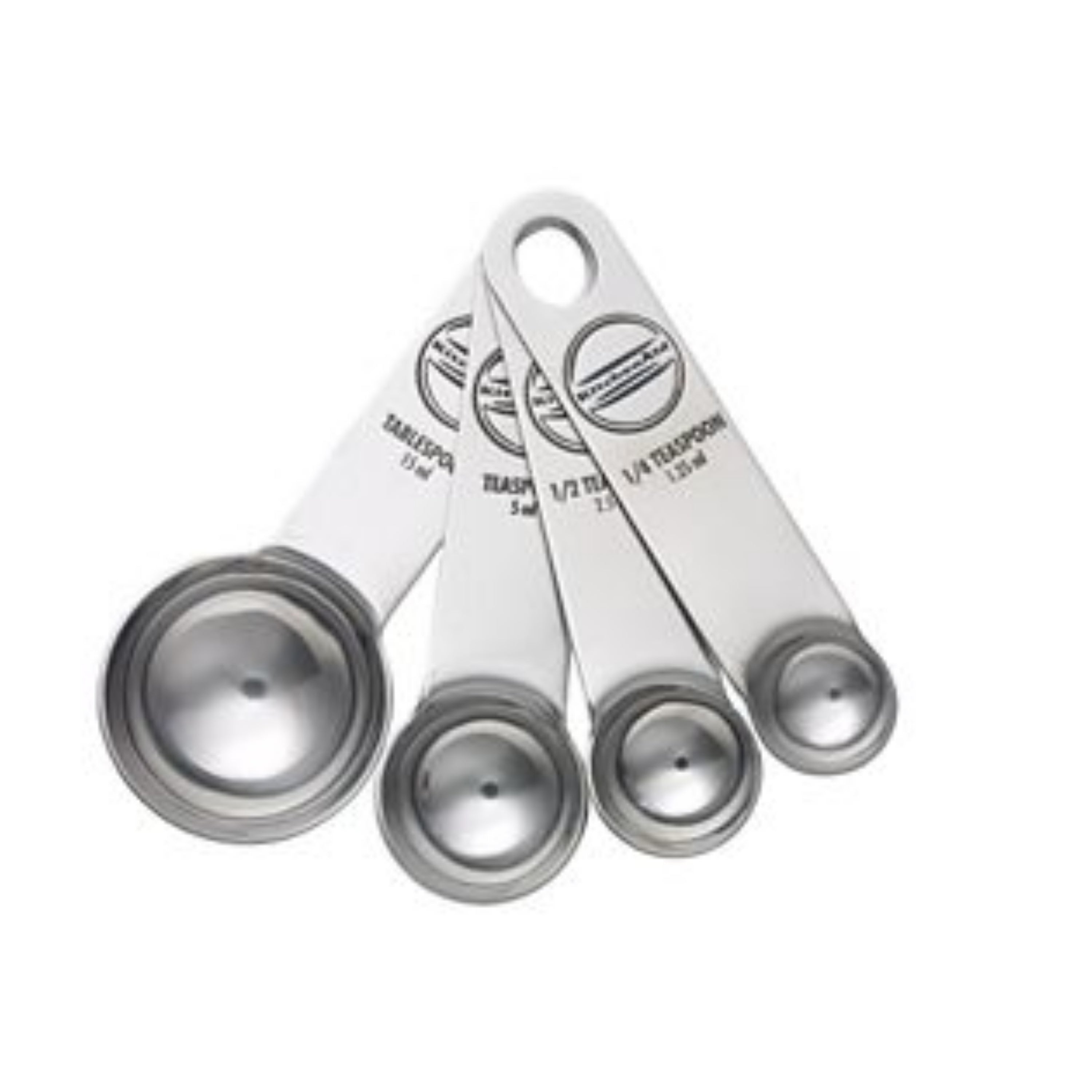 Kitchen Aid Measuring Spoon Set/4 Stainless