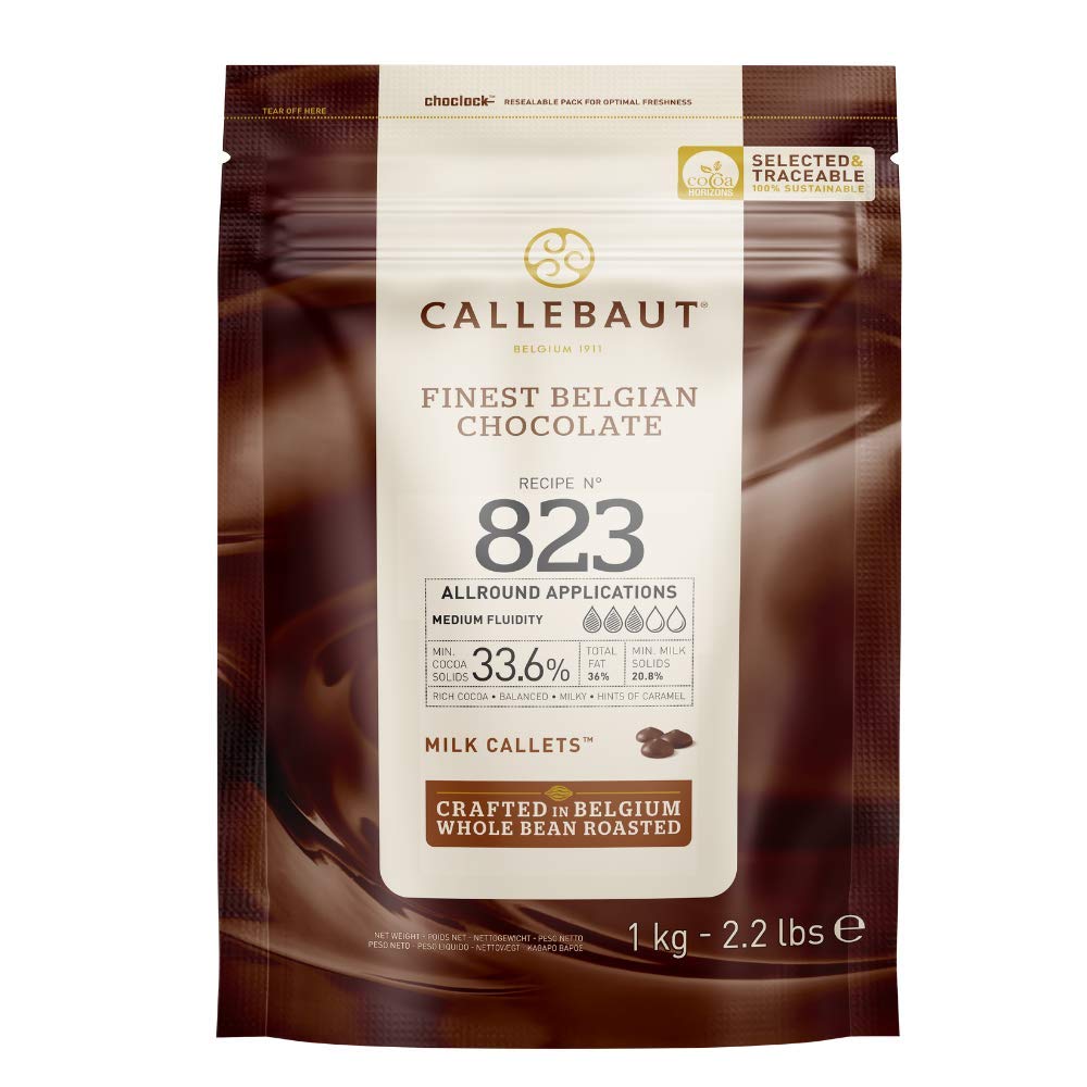 CALLEBAUT COUVERTURE CHOCOLATE MILK 2.5 KG