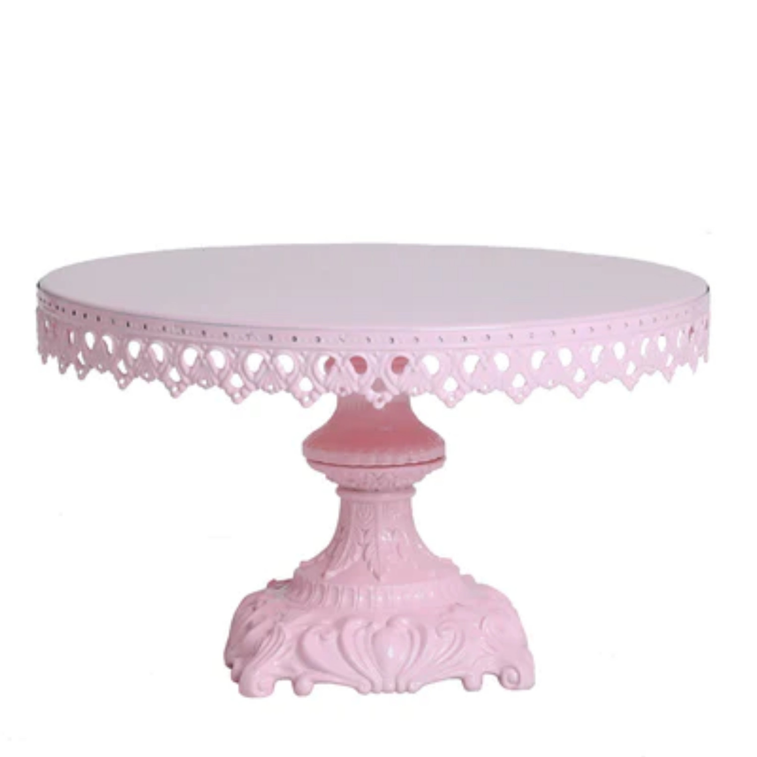 METAL BELLE PINK CAKE STAND