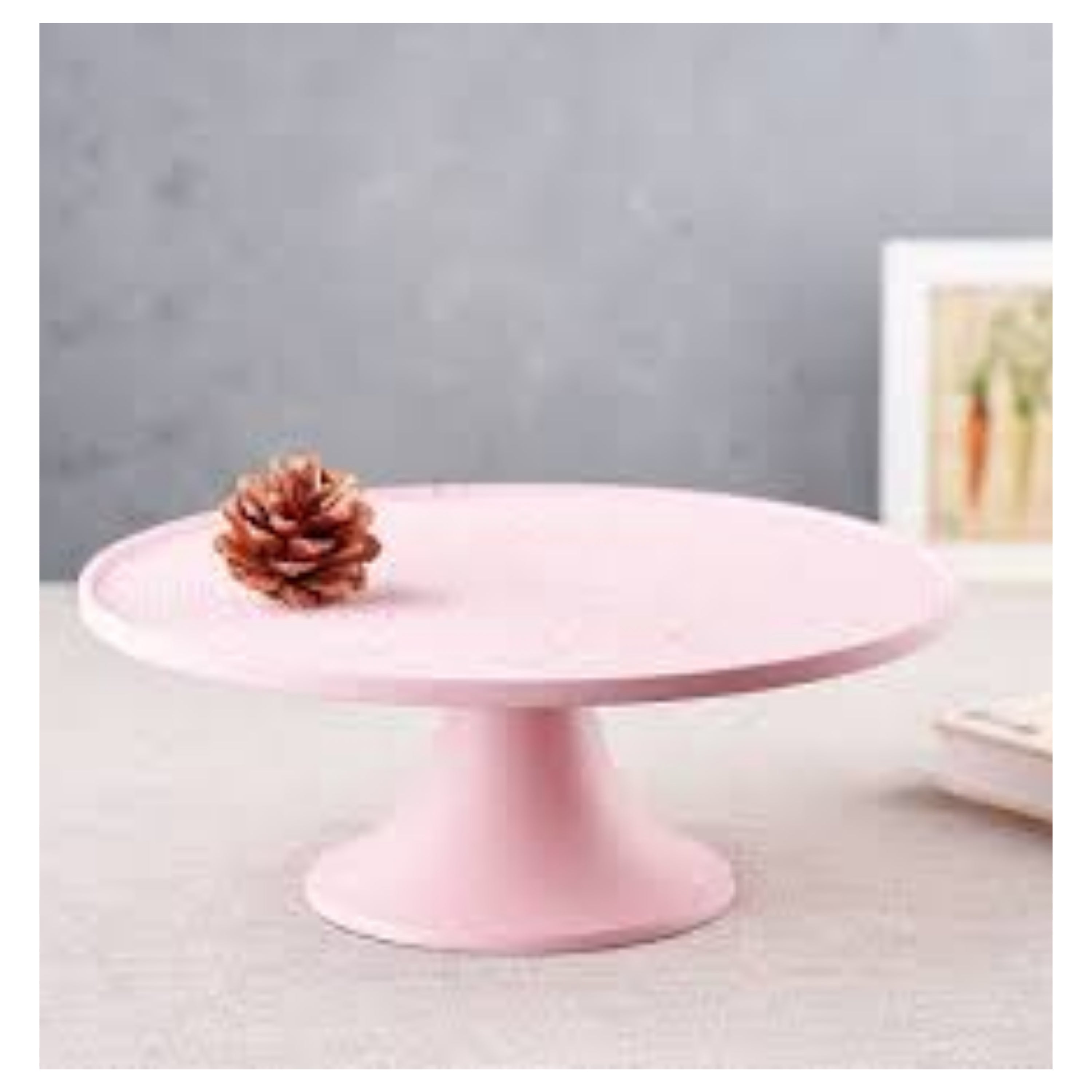 METAL BELLE PINK CAKE STAND