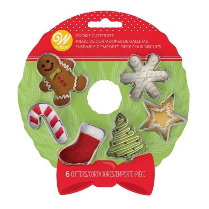 Mini Xmas Cookie Cutters Set