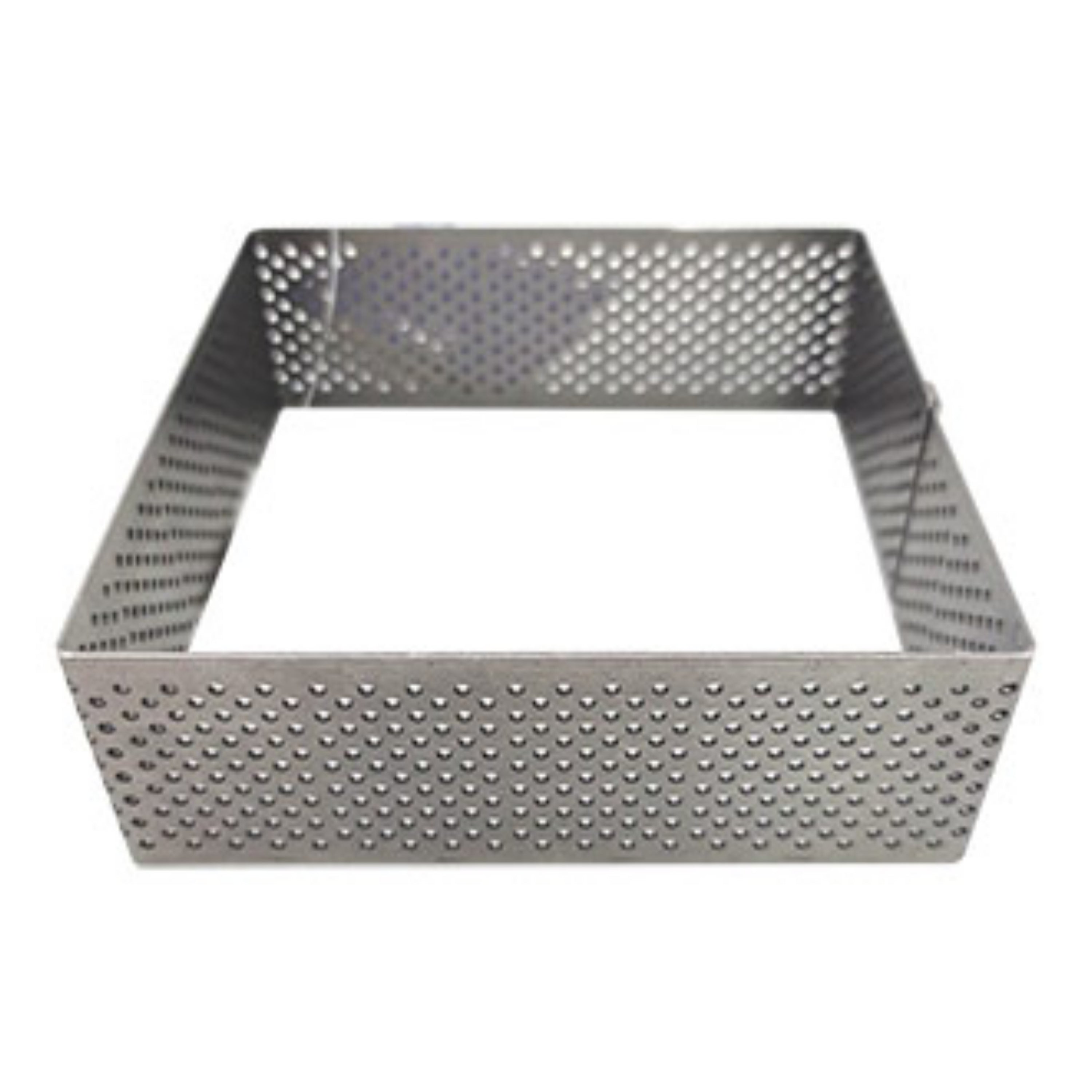 PERFORATED SQUARE TART RING 100X35