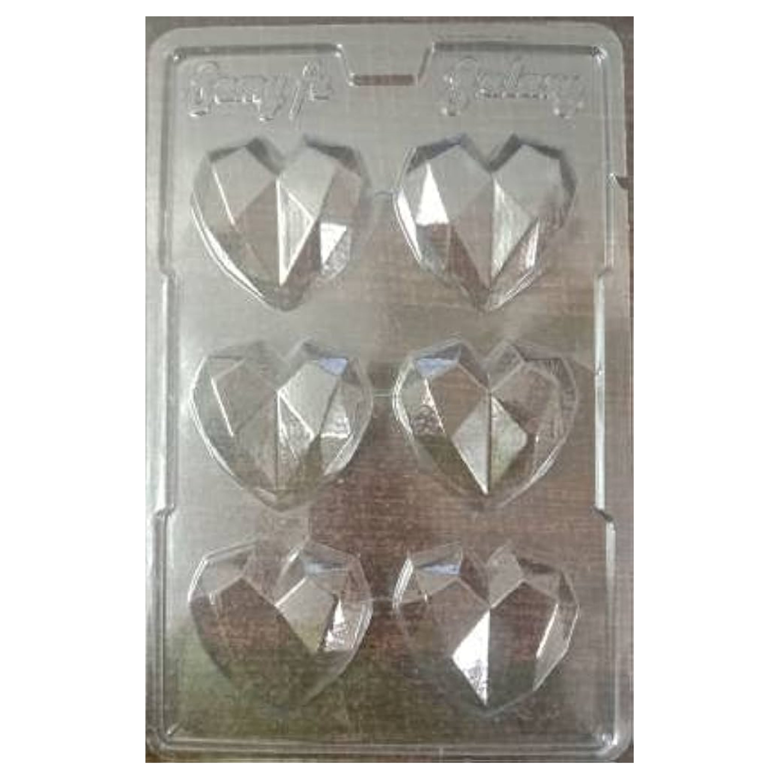 PVC 3D HEART CHOCOLATE MOLD