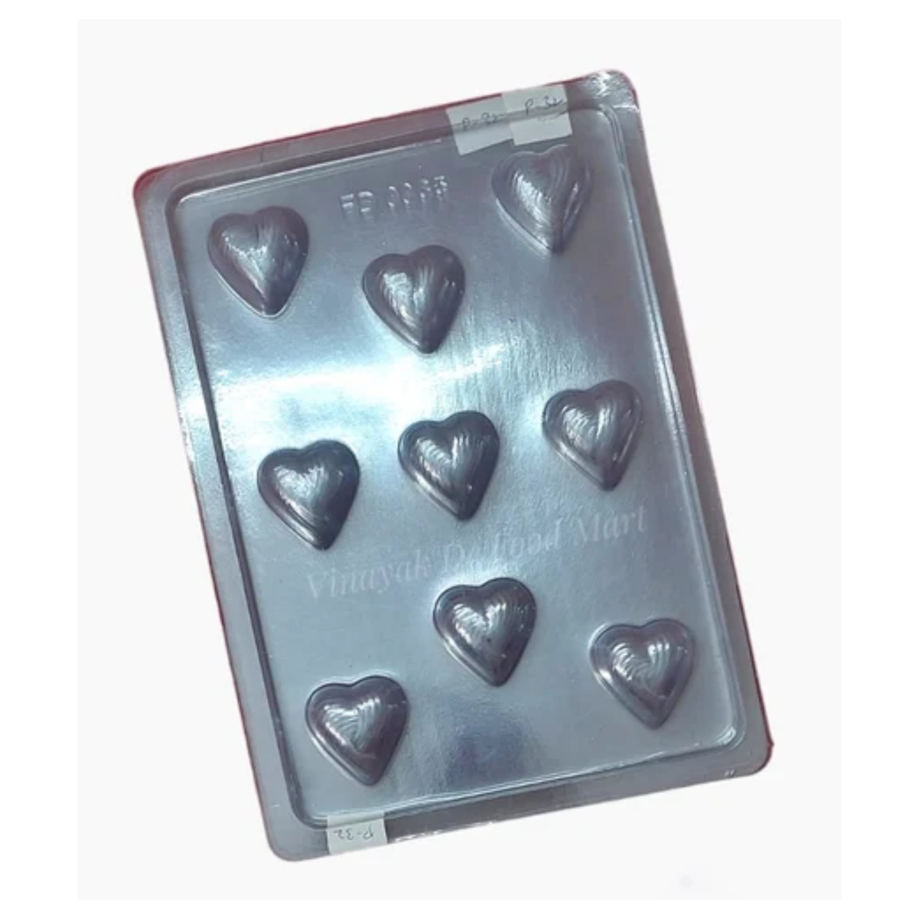 PVC 3D HEART CHOCOLATE MOLD