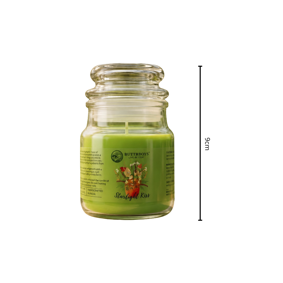 Starlight Kiss (Rajnigandha) Artisan Candle