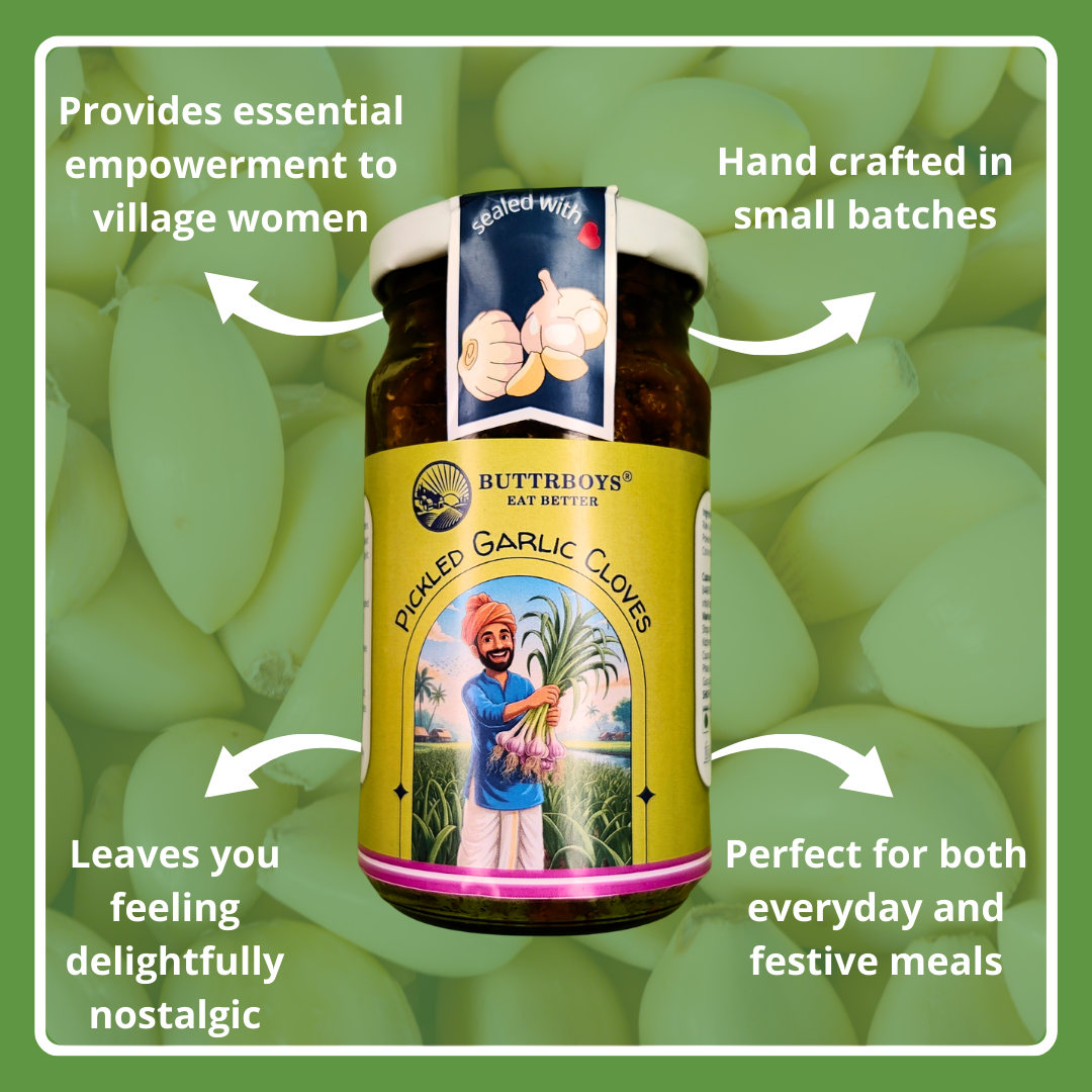 Pickled Garlic Cloves