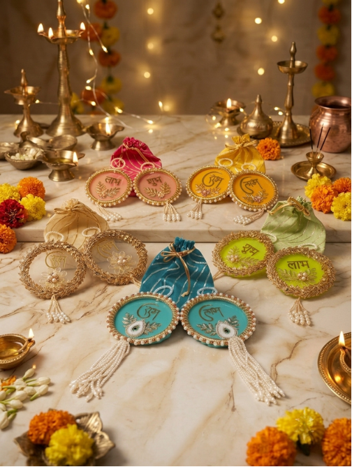 Shubh Labh Ornament Set
