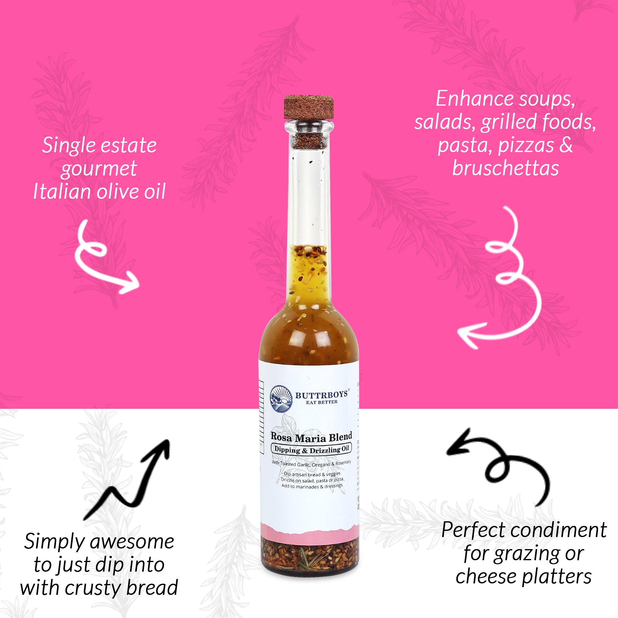 Rosa Maria Blend Dipping & Drizzling Oil 100ml