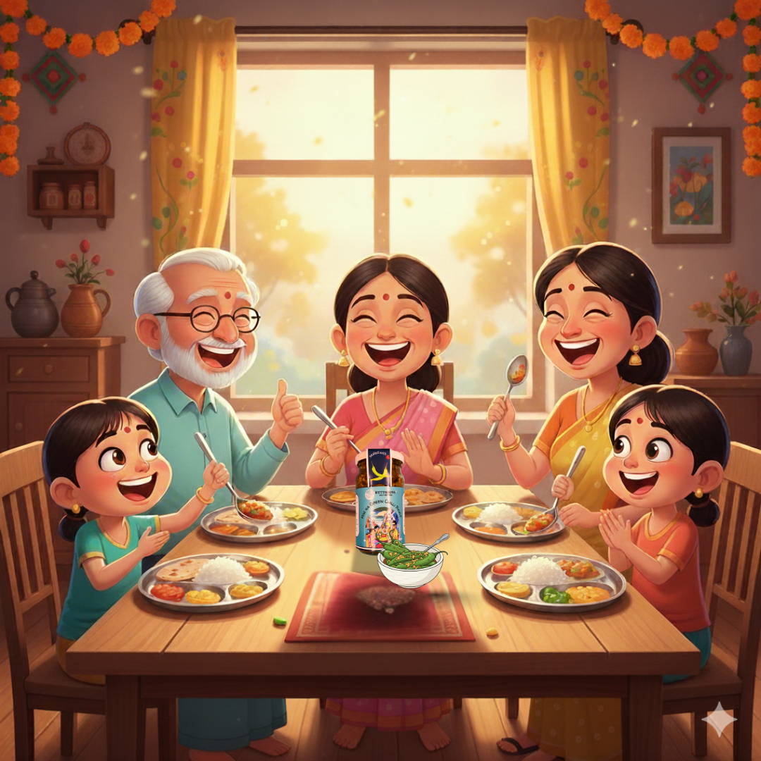 Roz ka green chilli pickle