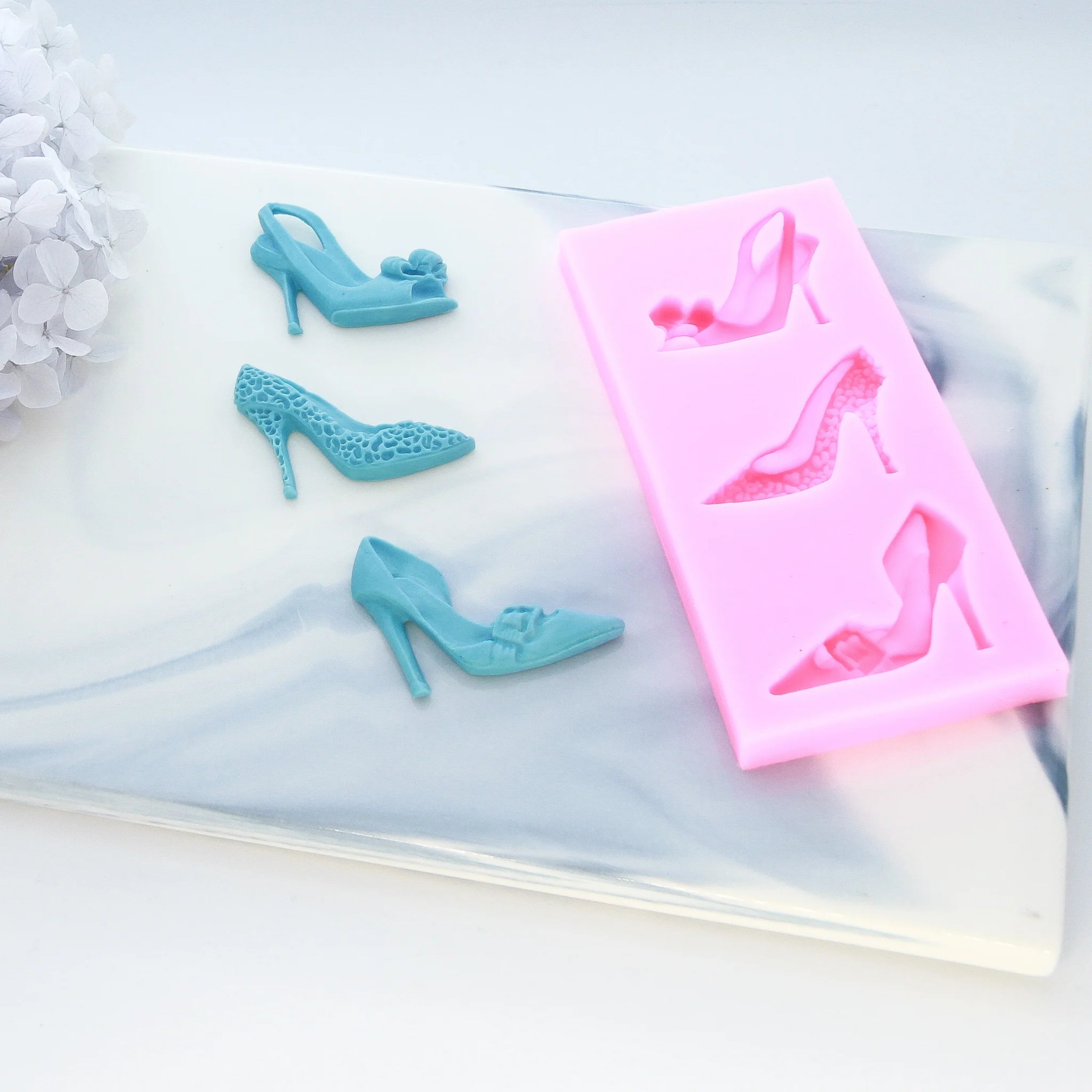 SILICONE MOLD: LADY`S SHOE