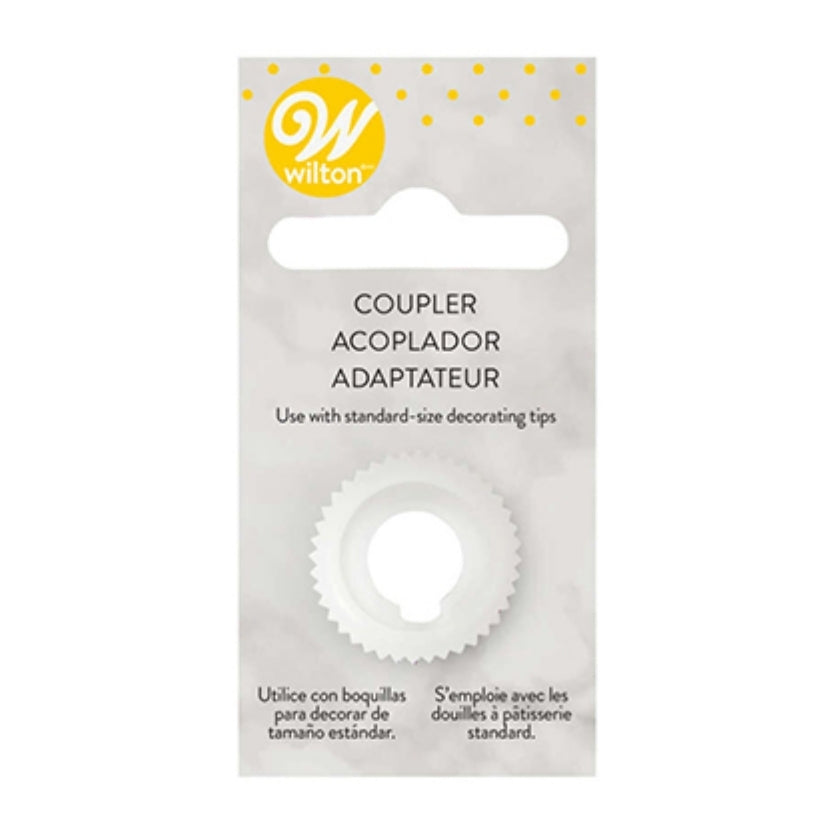 Standard Plastic Coupler for Standard-Sized Piping Tips