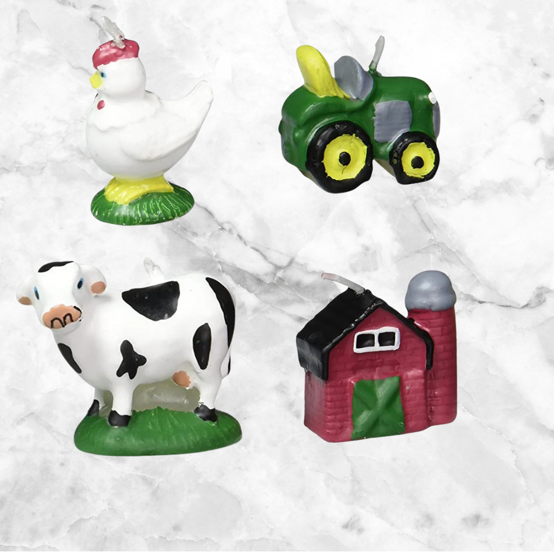 FARM CANDLES SET
