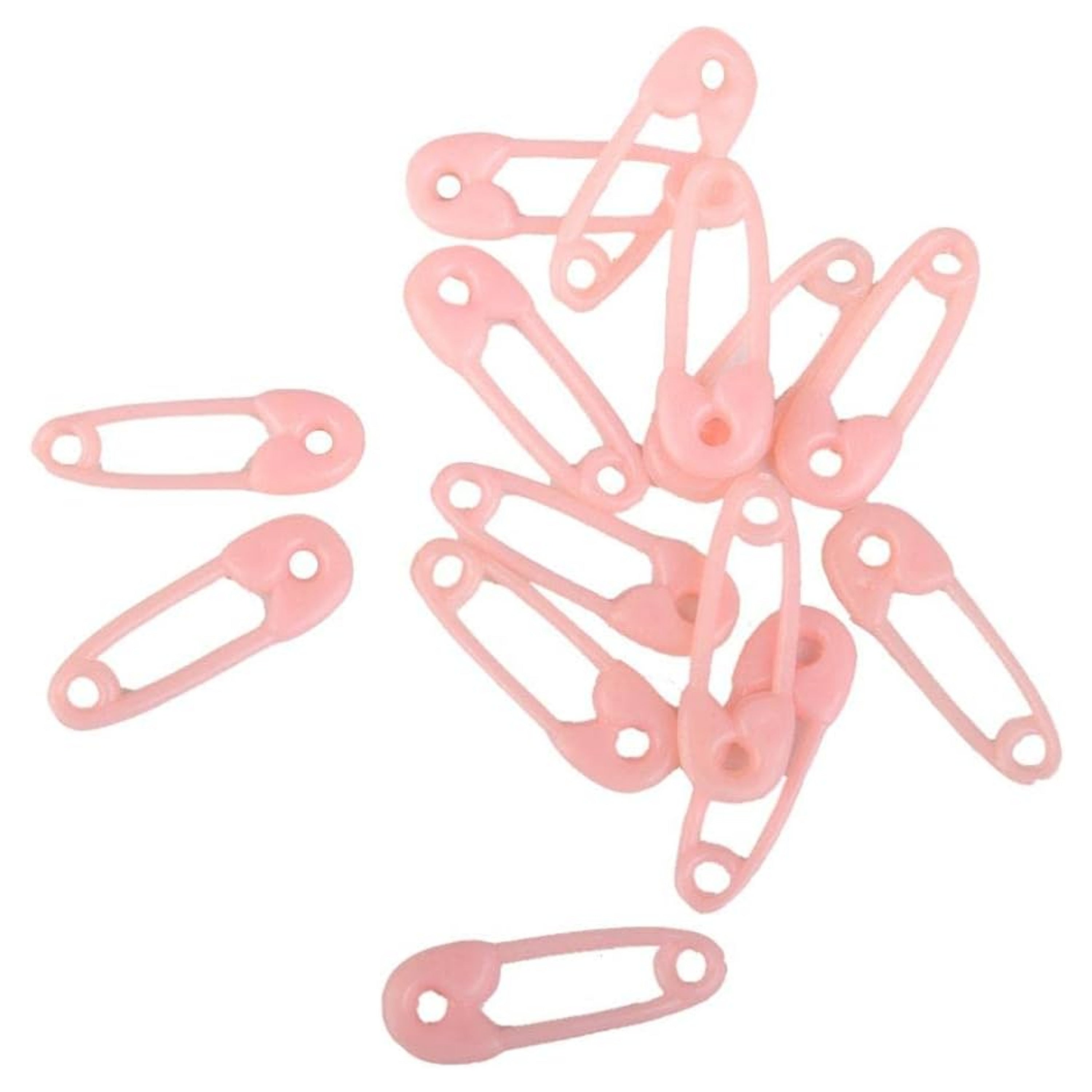 TOPPERS MINI SAFETY PINS PINK 20PK