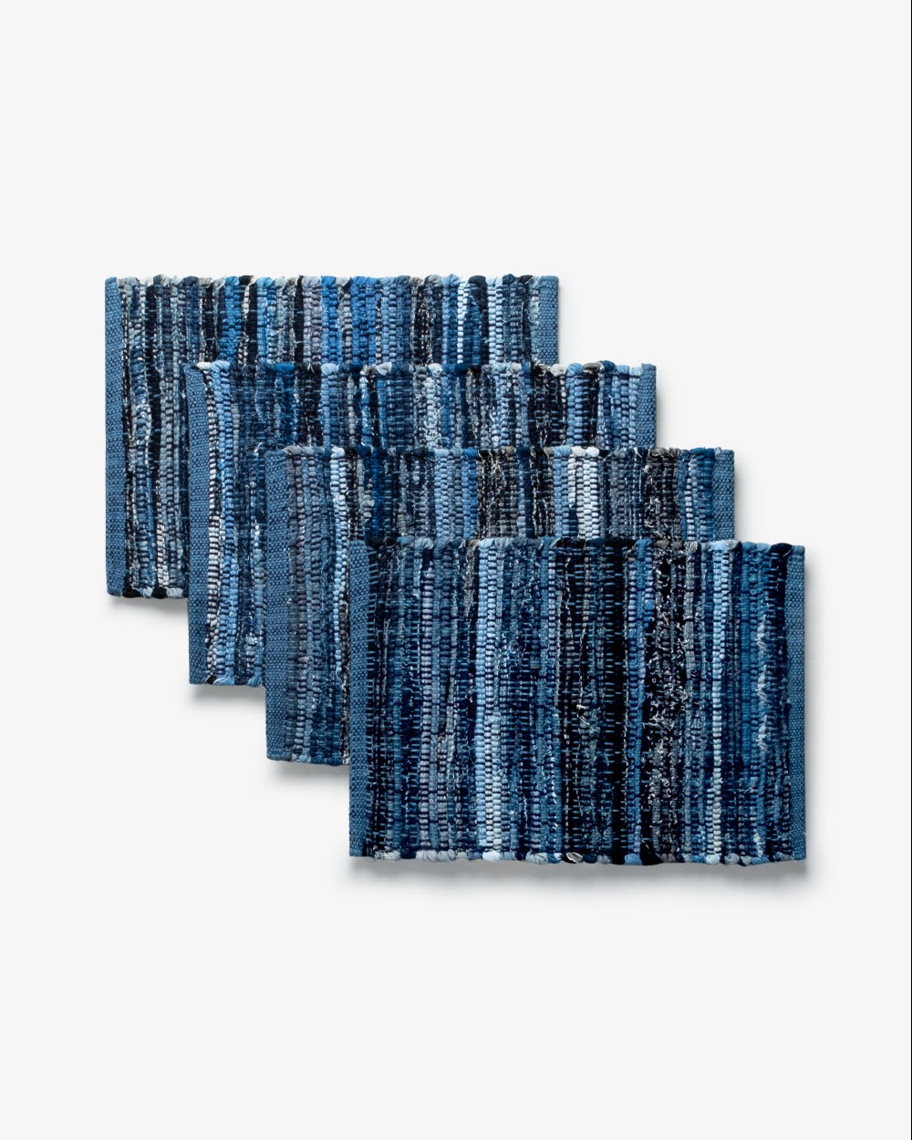 Indri denim Placemats Pack of 4