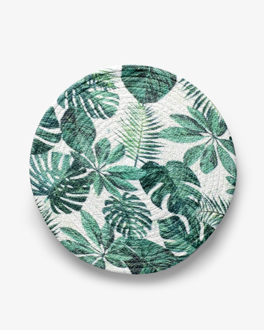 Monstrera Printed round placemats Pack of 4