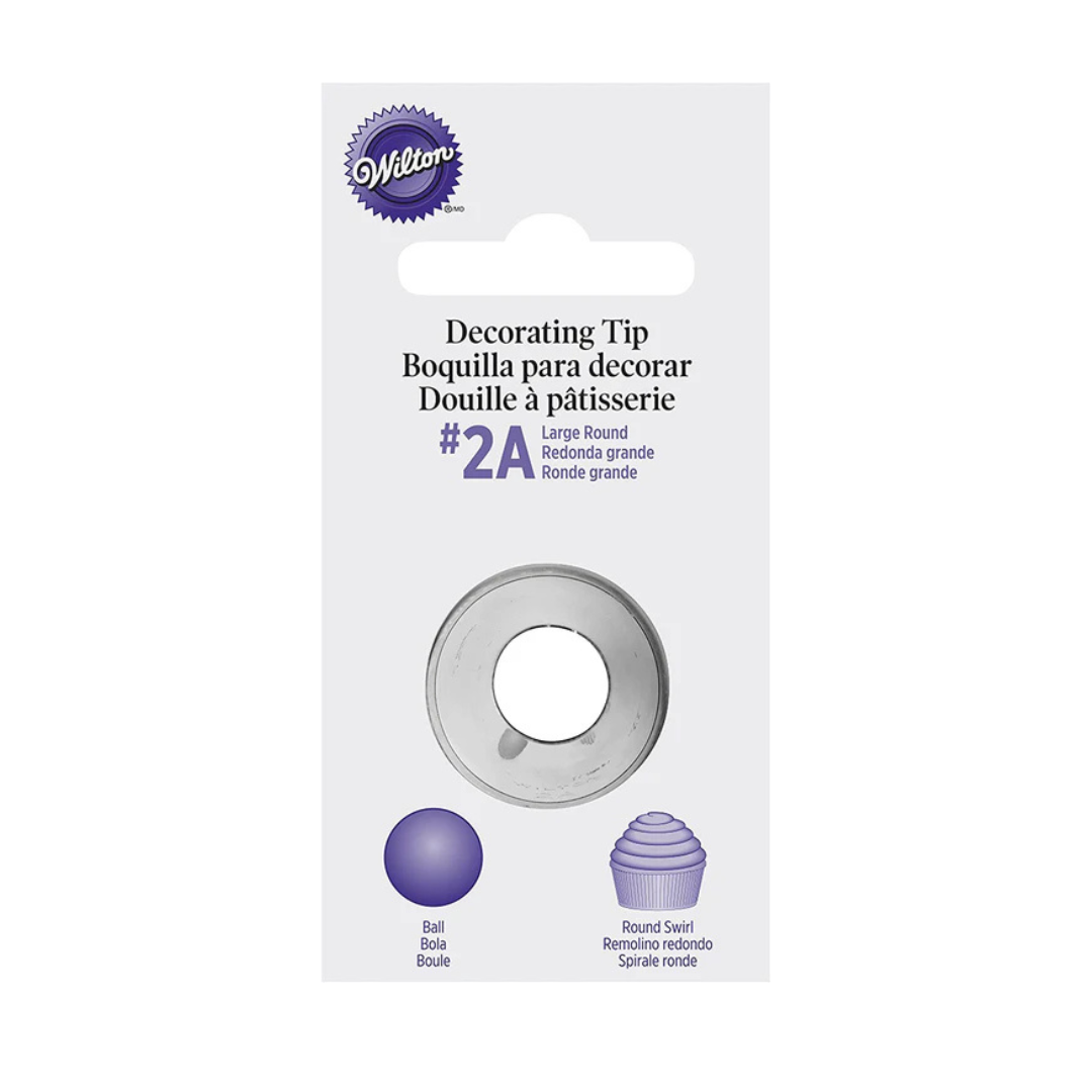 Wilton  Large 2A Round Carded, Stainless Steel