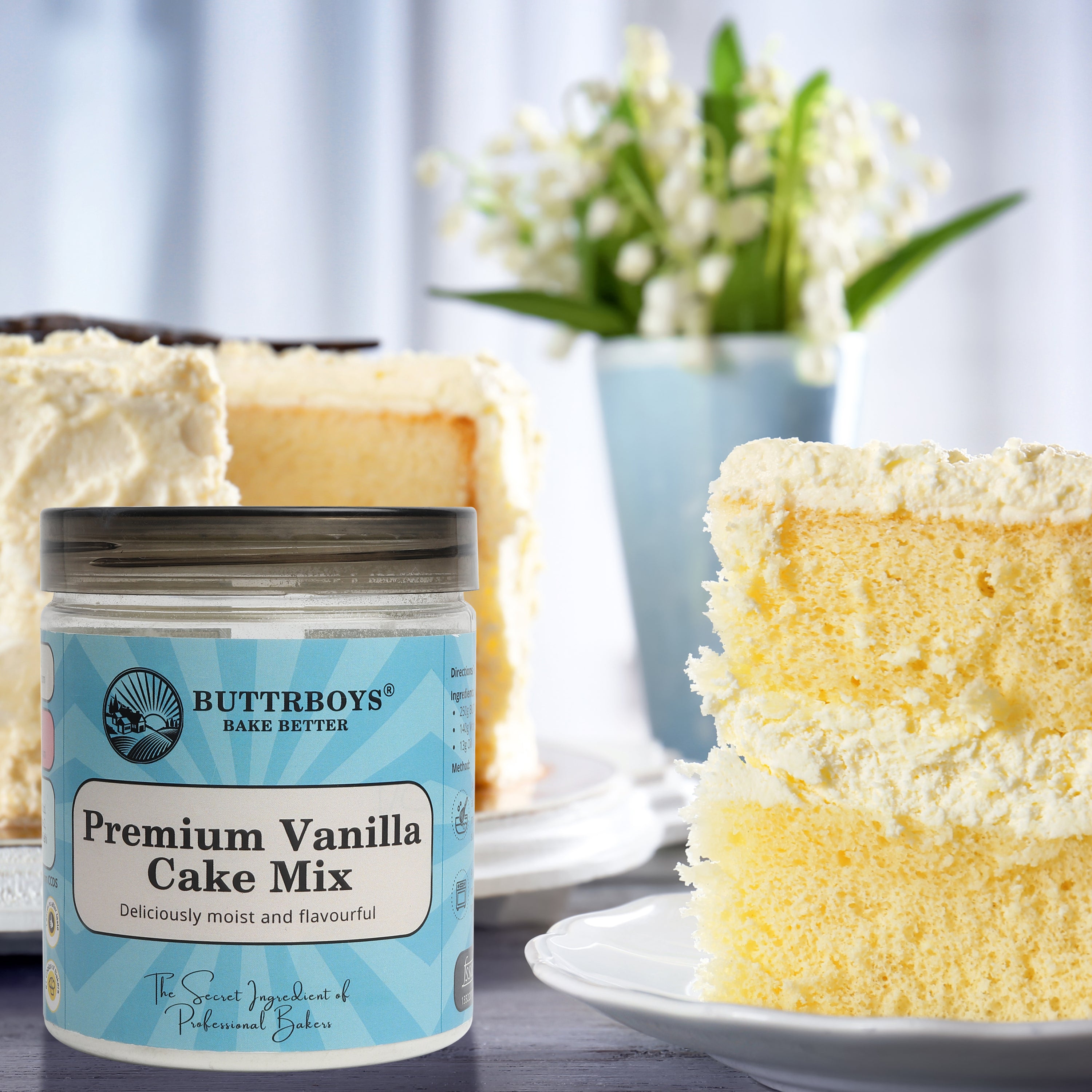 PREMIUM VANILLA CAKE PRE-MIX