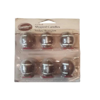 FOOTBALL CANDLES SET