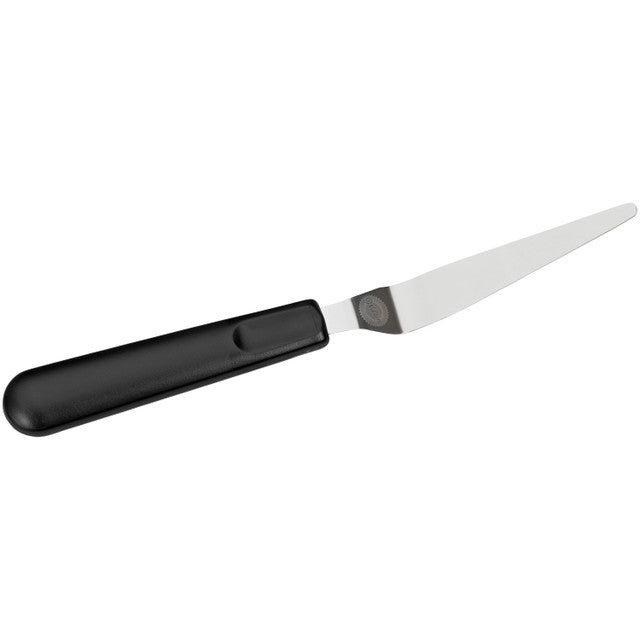 BLACK TAPERED SPATULA 9 INCH